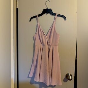 Revamped pink dresss